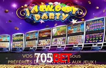 Slots com jackpots e giros grátis na 705Bet