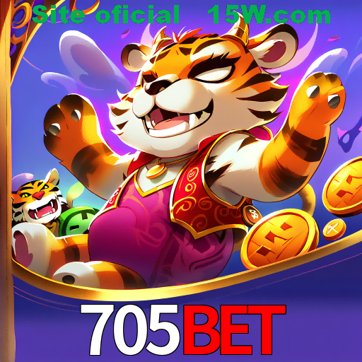Imagem promocional da 705Bet mostrando a plataforma e suas vantagens